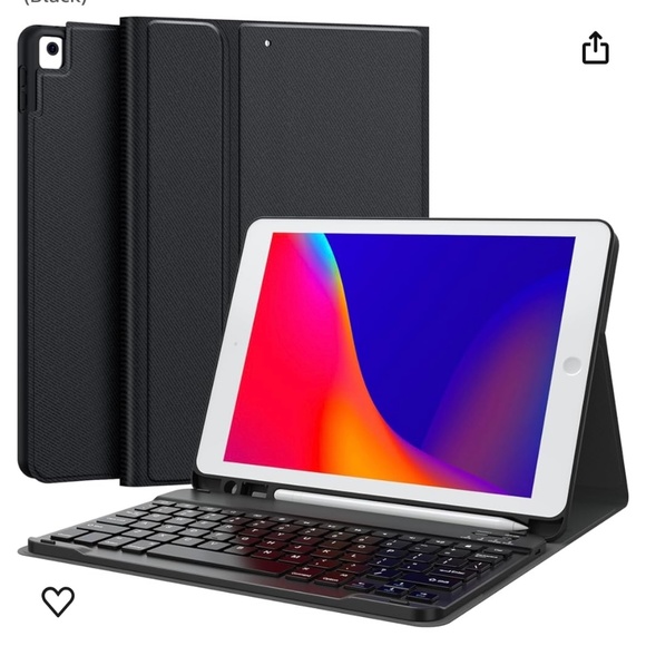 Keyboard Case for iPad 9th Generation (2021)/8th Gen/7th Gen 10.2